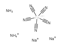 Ferrate(3-),amminepentakis(cyano-C)-, ammonium disodium, (OC-6-22)- (9CI) Structure