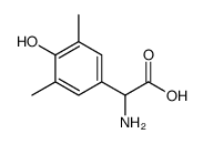 氨基-(4-羟基-3,5-二甲基-苯基)-乙酸结构式