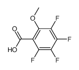 2,3,4,5-tetrafluoro-6-methoxybenzoic acid Structure