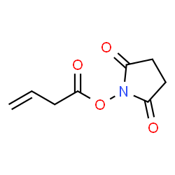2,5-Pyrrolidinedione,1-[(1-oxo-3-butenyl)oxy]-(9CI) Structure