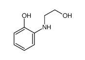 2-(2-hydroxyethylamino)phenol结构式
