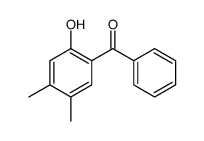 (2-hydroxy-4,5-dimethylphenyl)-phenylmethanone Structure