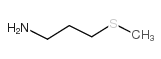 3-甲硫基丙胺结构式