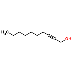2-癸炔-1-醇结构式
