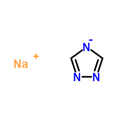1,2,4-三氮唑钠结构式