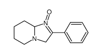 2-Phenyl-6,7,8,8a-tetrahydro-3H,5H-imidazo[1,2-a]pyridin-1-oxid结构式