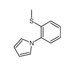 1-(2-methylthiophenyl)pyrrole Structure