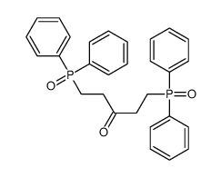 1,5-bis(diphenylphosphoryl)pentan-3-one Structure