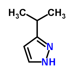 3-Isopropyl-1H-pyrazole structure