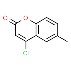 4-氯-6-甲基-2H-色烯-2-酮结构式