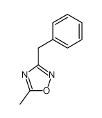 3-benzyl-5-methyl-1,2,4-oxadiazole结构式