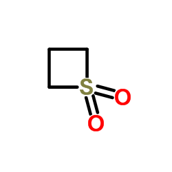 硫杂环丁烷-1,1-二氧化物结构式