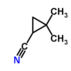 2,2-二甲基环丙腈结构式