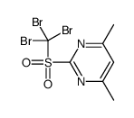 4,6-dimethyl-2-(tribromomethylsulfonyl)pyrimidine结构式