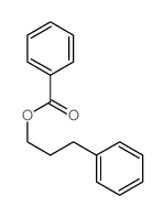 Benzenepropanol,1-benzoate结构式