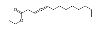 ethyl trideca-3,4-dienoate Structure