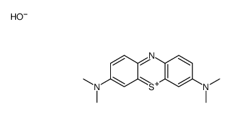 [7-(dimethylamino)phenothiazin-3-ylidene]-dimethylazanium,hydroxide Structure