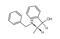L-erythro-(1R,2S)-2-(N-benzylamino)-1-phenylpropan-1-ol结构式