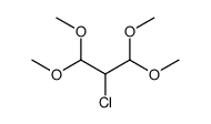 2-chloro-1,1,3,3-tetramethoxy-propane Structure