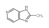 2-甲基咪唑[4,5-C]吡啶结构式