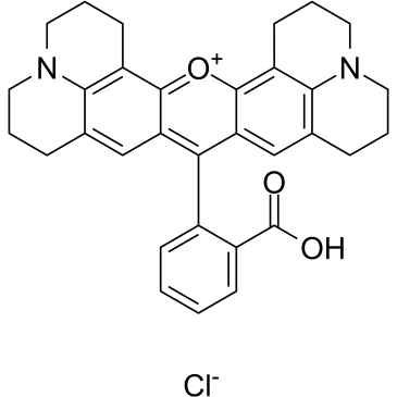 氯化罗丹明 101结构式