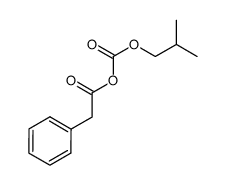 (isobutyl carbonic) 2-phenylacetic anhydride结构式