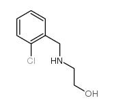2-[(2-氯苄基)氨基]乙醇结构式