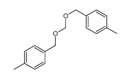 1-methyl-4-[(4-methylphenyl)methoxymethoxymethyl]benzene结构式