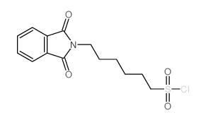 2H-Isoindole-2-hexanesulfonylchloride, 1,3-dihydro-1,3-dioxo- Structure