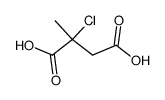 2-chloro-2-methyl-succinic acid结构式