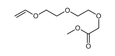 2-[2-(2-Vinyloxyethoxy)ethoxy]acetic acid methyl ester Structure