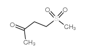 4-METHANESULPHONYLBUTAN-2-ONE结构式