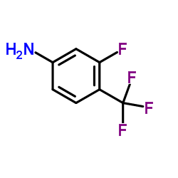 4-氨基-2-氟三氟甲苯结构式