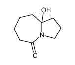 7-Hydroxy-1-azabicyclo[5.3.0]decan-2-on结构式