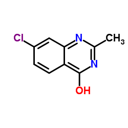 7-chloro-2-methylquinazolin-4-ol Structure