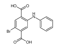 2-anilino-5-bromoterephthalic acid结构式