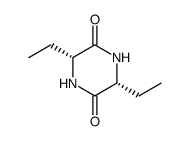 2,5-Piperazinedione,3,6-diethyl-,cis-(9CI)结构式
