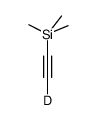 2-deuterioethynyl(trimethyl)silane结构式