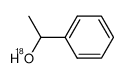 [18O]-1-phenylethanol Structure
