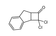 2,2-二氯-2,2a,7,7a-四氢-1H-环丁[a]茚-1-酮结构式
