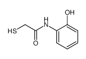 mercapto-acetic acid-(2-hydroxy-anilide) Structure