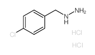 1-(4-氯苄基)肼双盐酸盐结构式