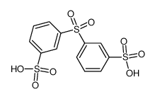3,3'-disulfodiphenyl sulfone Structure