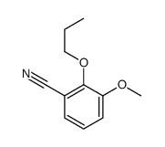3-methoxy-2-propoxybenzonitrile Structure