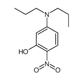 5-(二丙基氨基)-2-硝基苯酚结构式