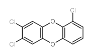1,7,8-三氯二苯并-对-二恶英结构式
