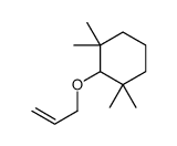 1,1,3,3-tetramethyl-2-prop-2-enoxycyclohexane Structure