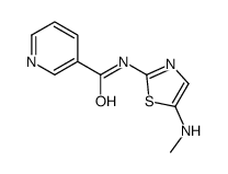N-[5-(methylamino)-1,3-thiazol-2-yl]pyridine-3-carboxamide Structure