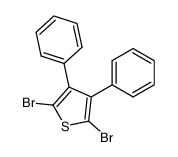 2,5-DIBROMO-3,4-DIPHENYL-THIOPHENE structure