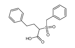2-benzylsulfonyl-4-phenylbutyric acid Structure